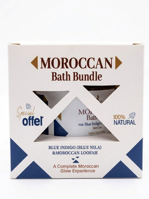 Africana blue nila & loofah offer