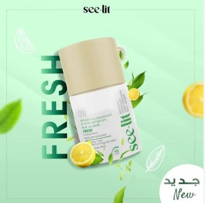 See-lit Roll on whitening deodornt Fresh 1+1