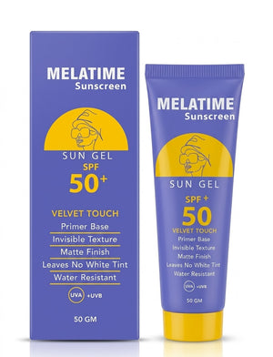 MELATIME SUNSCREEN SUN GEL SPF50+ 50GM