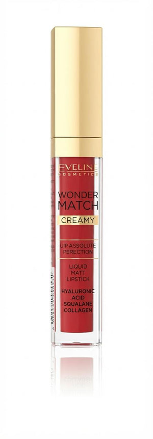 Eveline Wonder Match Liquid Matt Lipstick 12 Charming Red