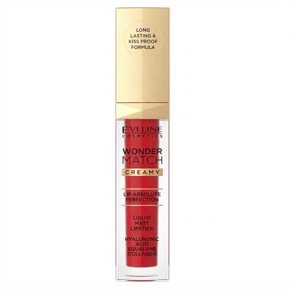 Eveline Wonder Match Liquid Matt Lipstick 06 Classic Red