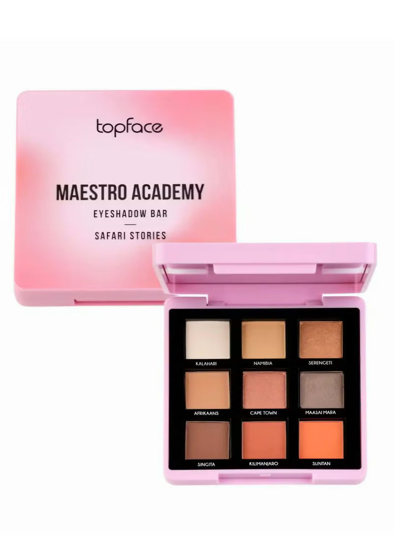 Topface Maestro Eyeshadow Bar Safari Stories