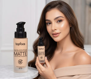 Top Face Skin Editor Matte Lasting Foundation 02