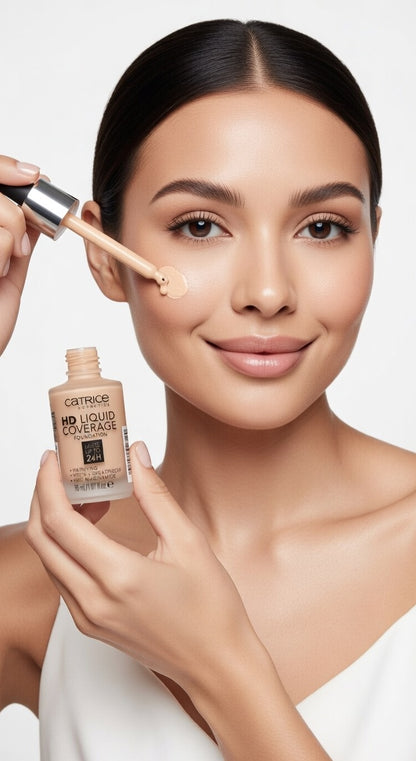 CATRICE HD LIQUID COVERAGE FOUNDATION 020 30ML