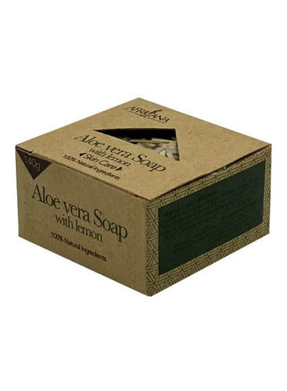 african aloe vera soap with lemon 140gm
