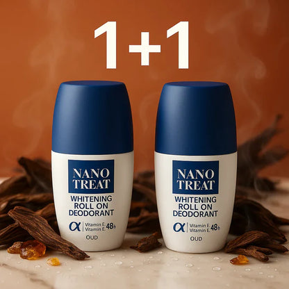 Nano treat whitening roll on oud scent 50ml x2