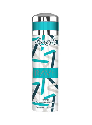 Sapil Rave for Men Deodorant 200ml