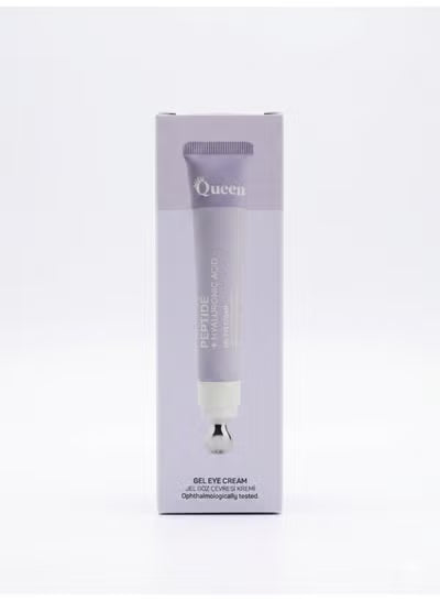 Queen PEPTIDE+HYALURONIC ACID GEL EYE CREAM 15 ml