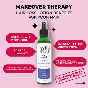TWIST&GO ANTI HAIR LOSS LOTION 250ML