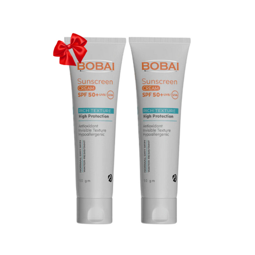 Bobai  Sunscreen cream SPF50 1+1 -50ml