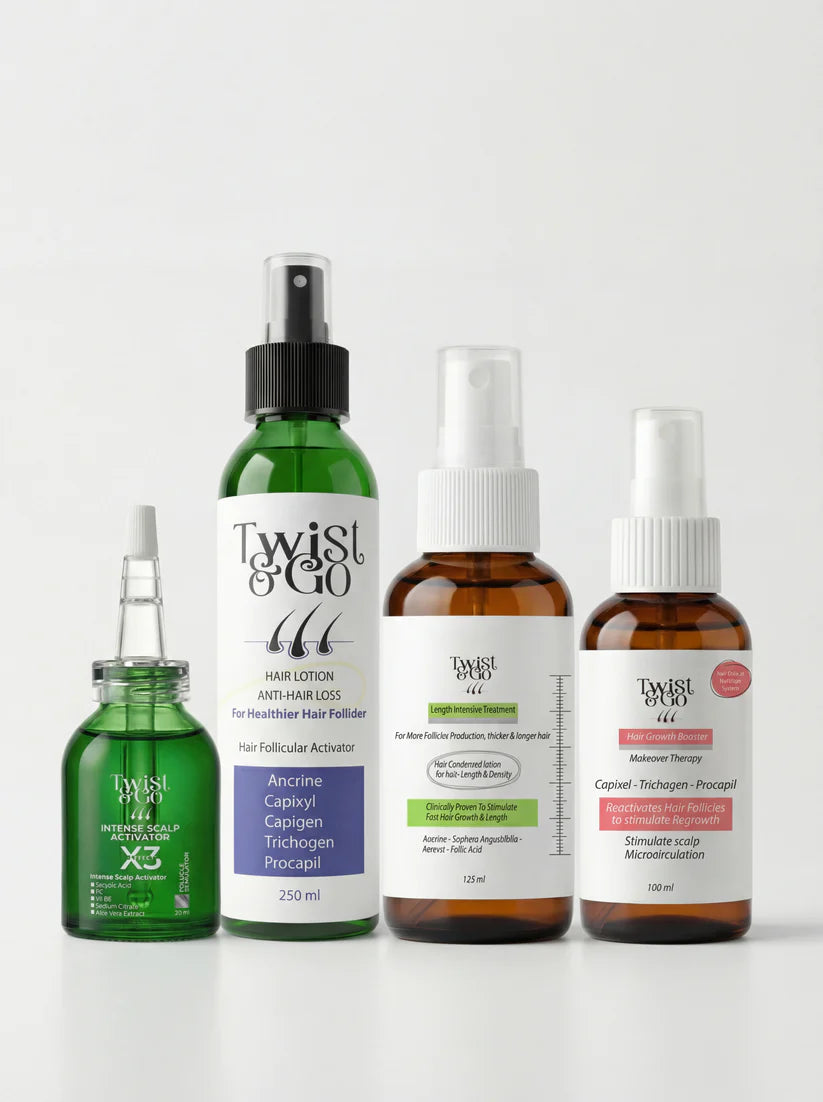 Twist&Go Ultimate Hair Growth & Length Bundle | Complete Hair Care System