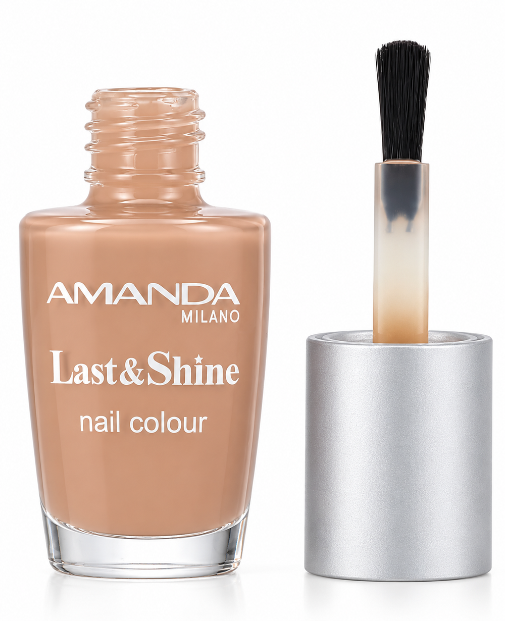 Amanda Milano Last and Shine Nail Polish 489 Beige