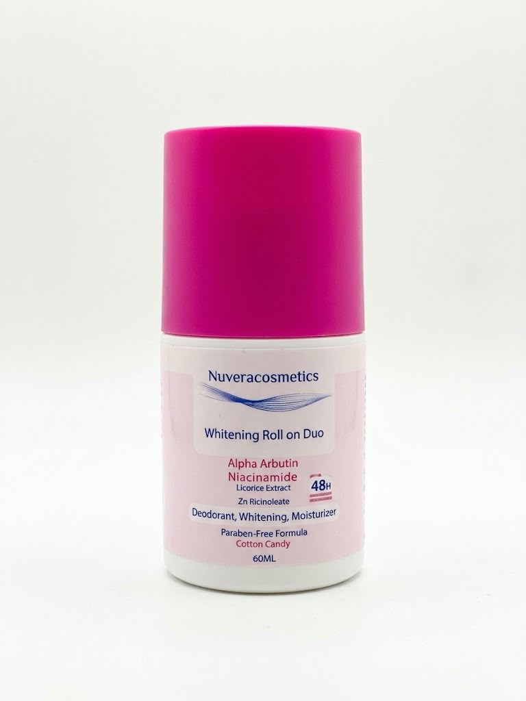 Nuvera Whitening Roll On Duo Cotton Candy 60 - ml