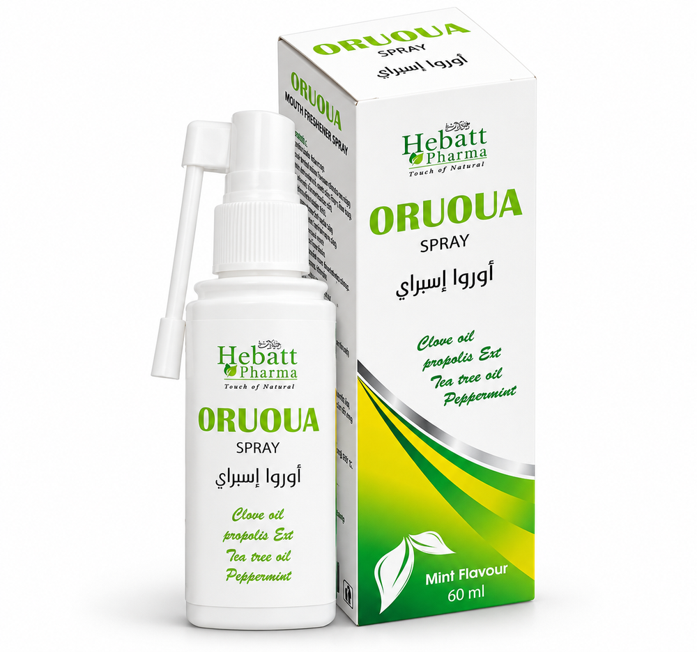 Hebatt Oruoua  Mint Mouthwash Spray 60 ml
