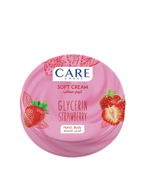 Care & More Soft Cream Glycerin Strawberry 75ml