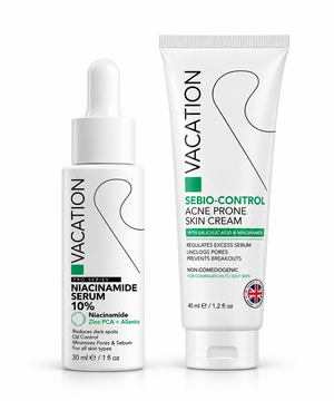 Vacation Clear Balance Bundle— Niacinamide + Sebio-Control