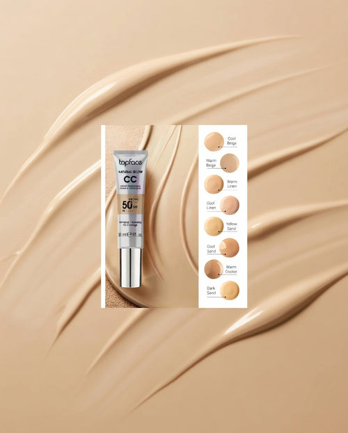 TopFace Natural Glow CC 004 Color Correcting Cream & Concealer 50+ SPF 30 ml