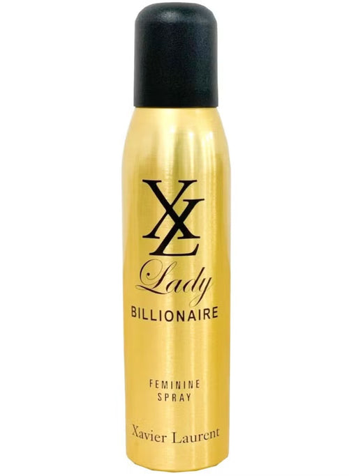 Xavier Laurent XL Lady Billionaire Feminine EDT Body Spray 150ml