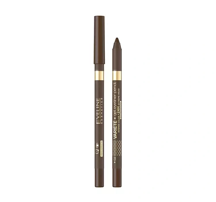 Eveline Variete Gel Eyeliner Pencil 02 Brown