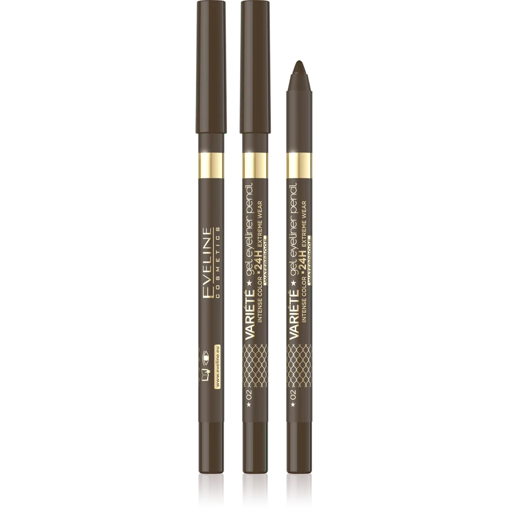 Eveline Variete Gel Eyeliner Super Lasting 02 Brow