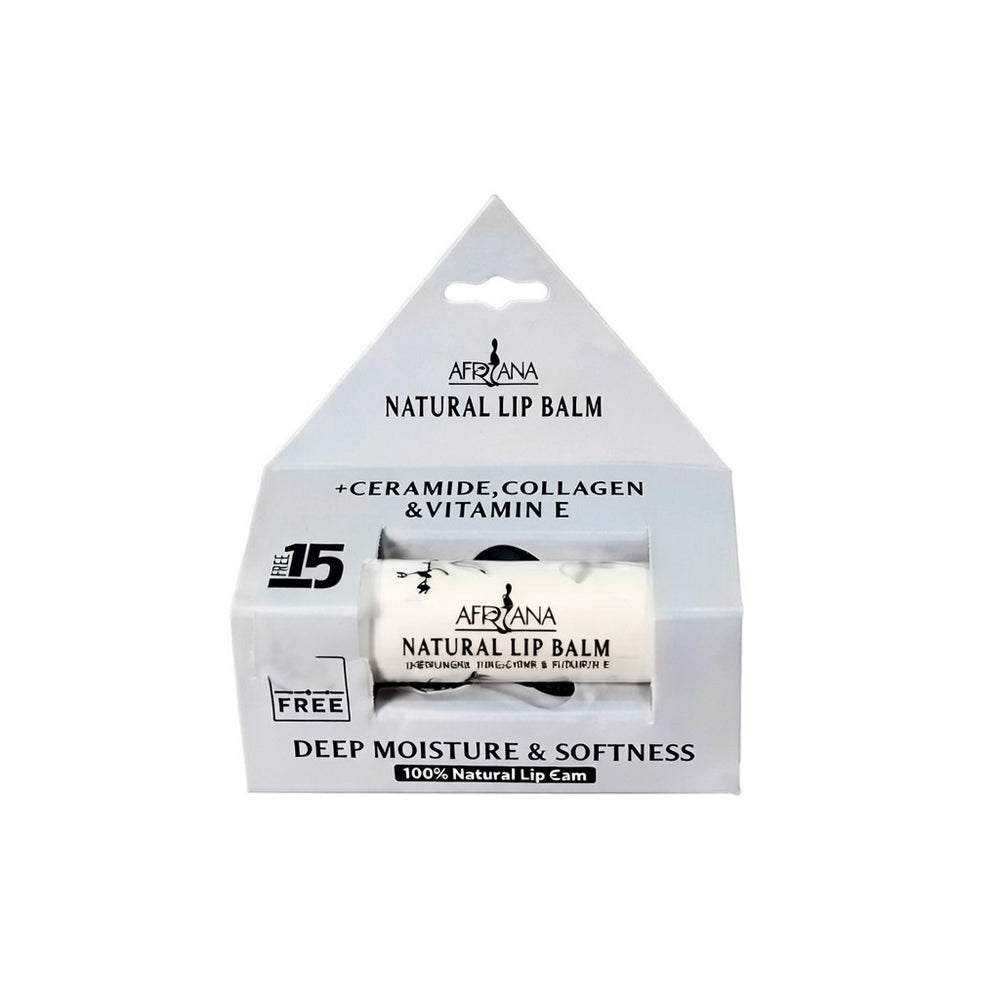 Africana Ceramide, Collagen & Vit E  Fragrance Free Lip Balm 5 gm2