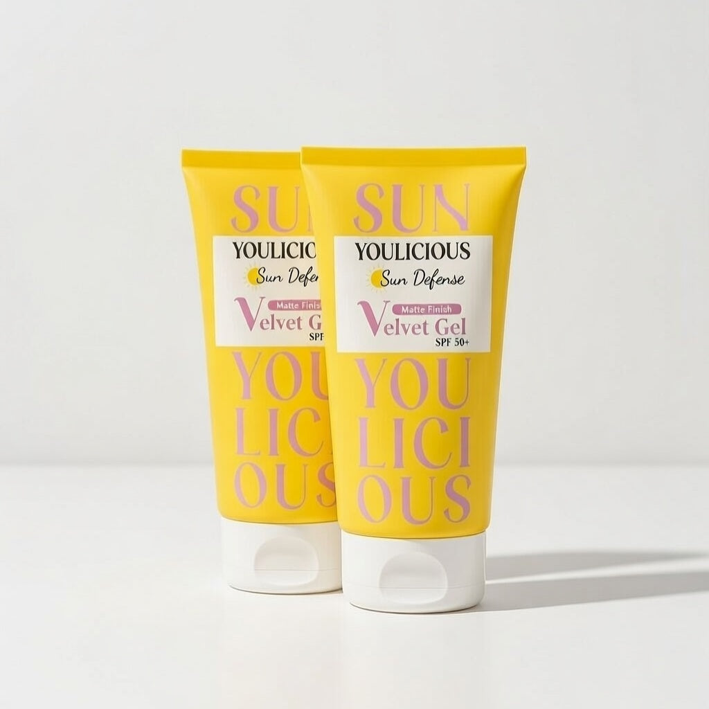 Youlicious sun velvet gel spf50 40gm promo pack1+1