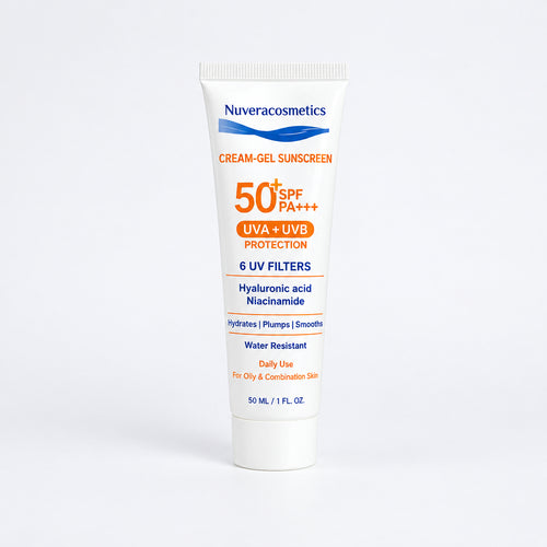 Nuvera Sunscreen Cream Gel 50 - ml