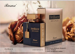 عطر رصاصي بريليانت برونز او دي بارفان 100 مل