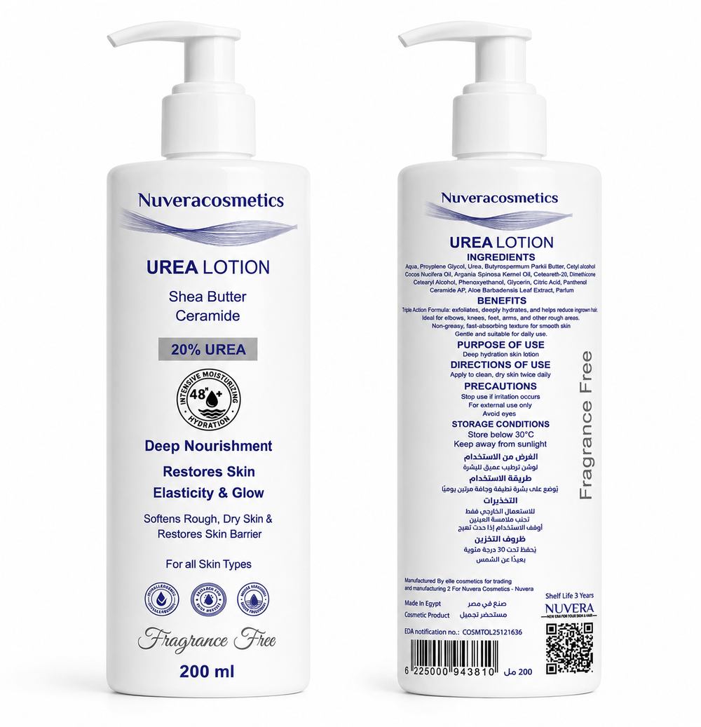 Nuvera Urea Lotion Fragrance Free