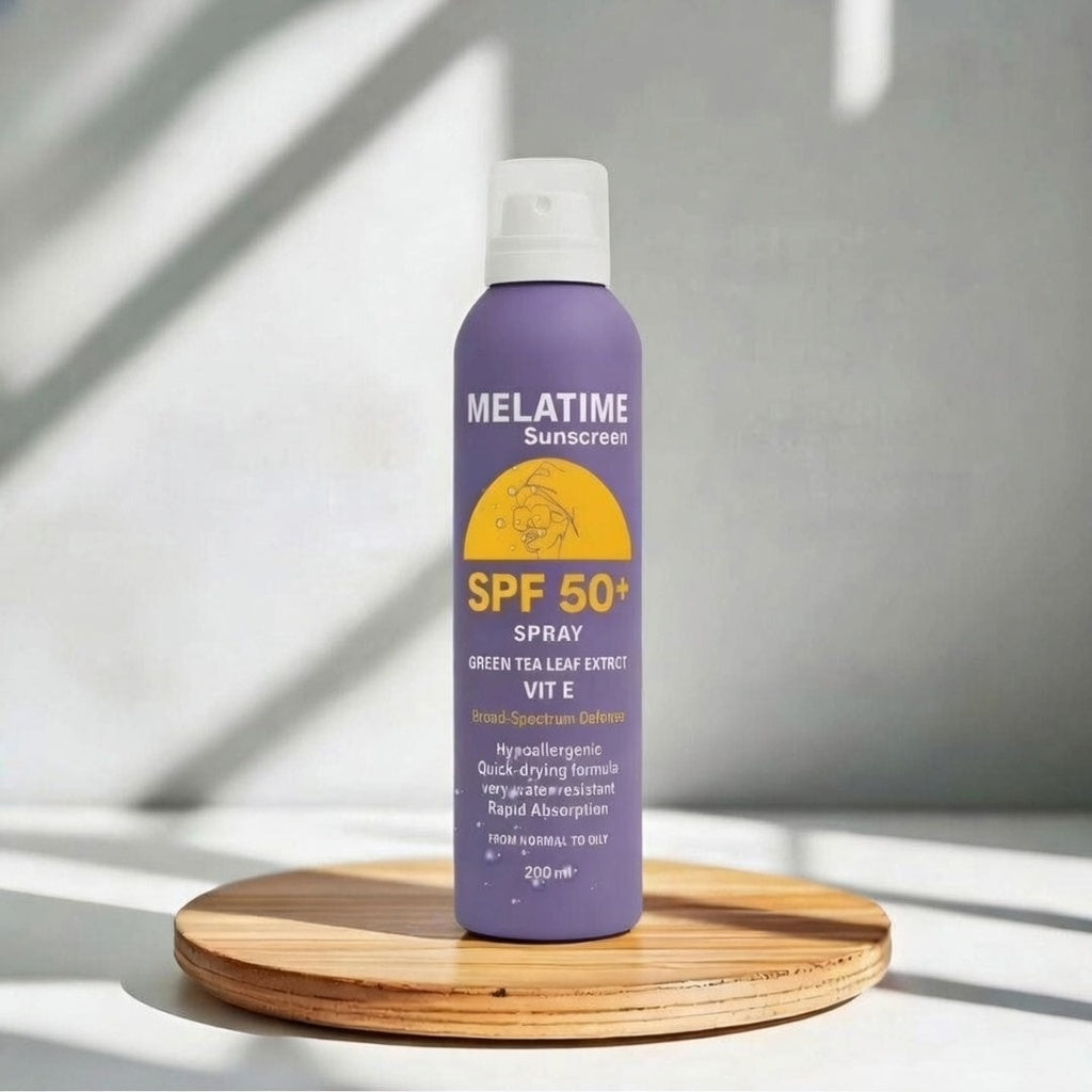 Melatime sunscreen spray spf50+ 150ml