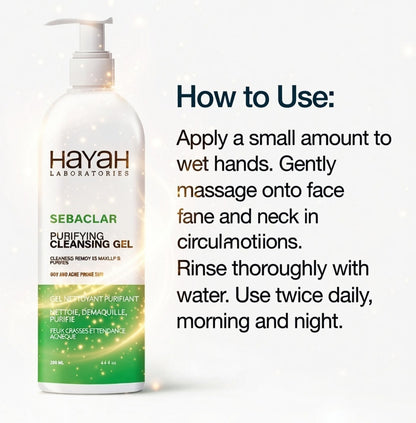 Hayah Sebaclar Purifying Cleansing Gel 200 Ml