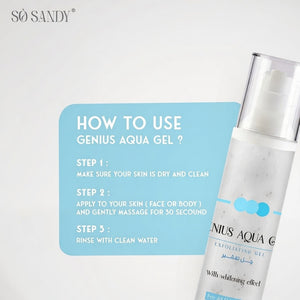 So Sandy Genius Aqua Gel Exfoliating Gel 50 G3