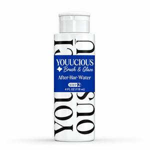 Youlicious Bright & Glow Micellar Water bottle on white background, enhanced clarity