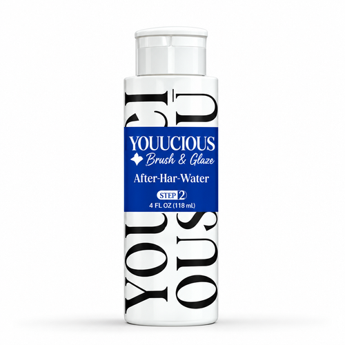 Youlicious Bright & Glow Micellar Water bottle on white background, enhanced clarity