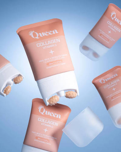 Ice Queen Collagen Vitamin C Massage Face & neck Cream 80 ml