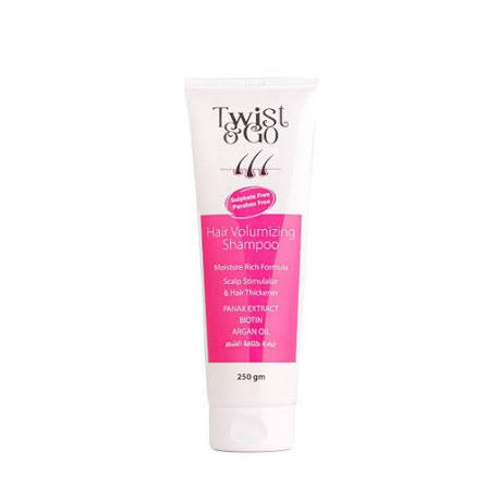 Twist&Go Hair Volumizing Shampoo 250Gm