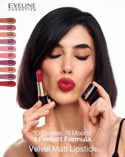 Eveline Velvet Matt Lipstick 517