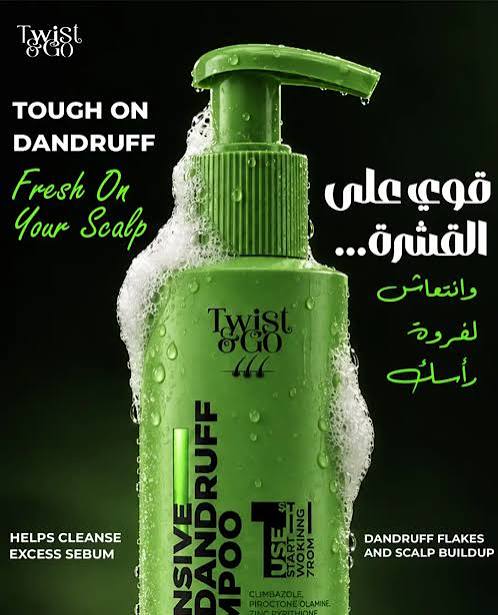 Twist & Go Anti-Dandruff Shampoo 200 Ml