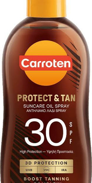 Carroten Oil Spray Tan & Protect SPF 30 150ml