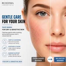 Rederma Ultra Foaming Face Wash for Dry & Sensitive Skin