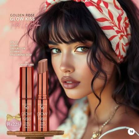 Golden Rose Glow Kiss Tinted no. 06 choco cake