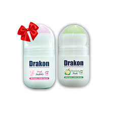 Drakon Whitening Roll-On Pink Bubble +Passion Peek