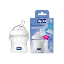 Chicco Natural Feeling Plastic White 0 M+  150 Ml