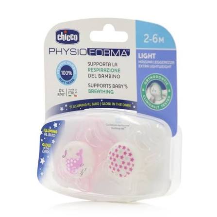Chicco Soother Micro 0-2 Pink 2Pcs