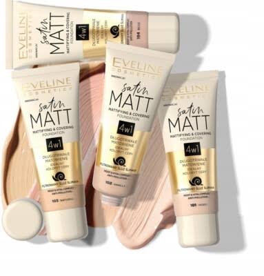 Eveline Satin Matt foundation 103 Natural 30 ml