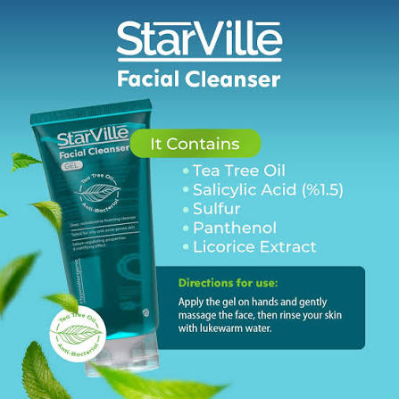 Starville Acne Pron Cleanser for Oily Skin 100 ml