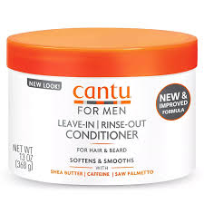 Cantu Men's Leave-In Conditioning Cream 370 g