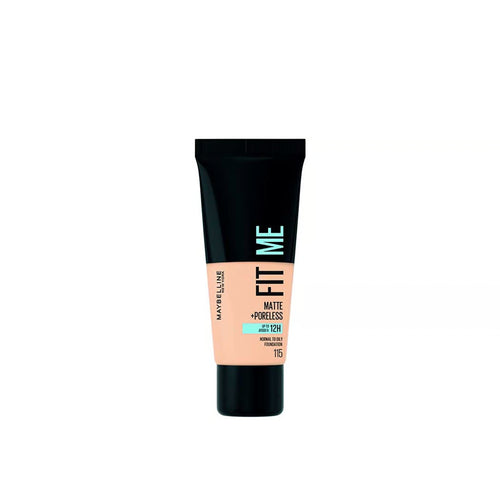 Maybelline New York Fit Me Matte and Poreless Foundation - 115 Ivory 30ml