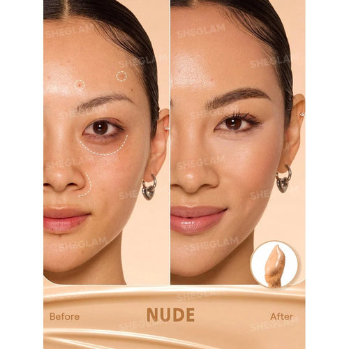 Sheglam  Concealer Hideaway Full coverage-Nude