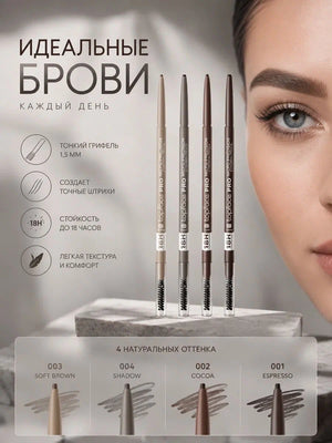 Top Face Pro Micro Precision Eyebrow Pencil 002 Cocoa